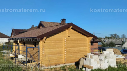 Строительство бани в Костромской области