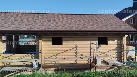 Строительство бани в Костромской области