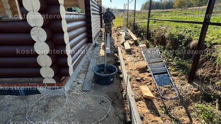 Строительство бани в Костромской области