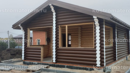 Строительство бани в Костромской области