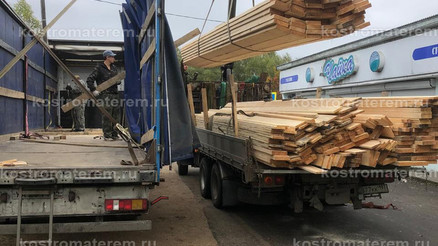 Строительство дома из клеенного бруса в п. Волга