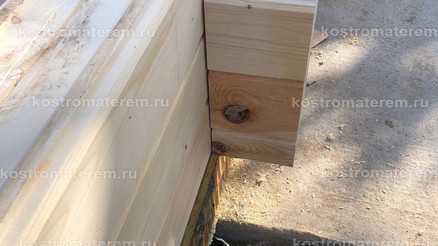 Строительство дома из клеенного бруса в п. Волга