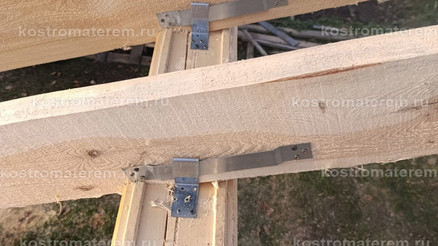 Строительство дома из клеенного бруса в п. Волга