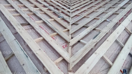 Строительство дома из клеенного бруса в п. Волга