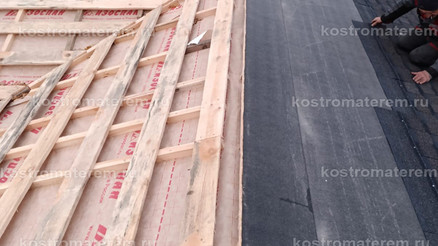 Строительство дома из клеенного бруса в п. Волга