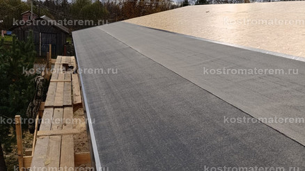 Строительство дома из клеенного бруса в п. Волга