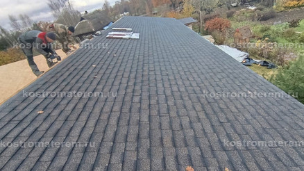 Строительство дома из клеенного бруса в п. Волга