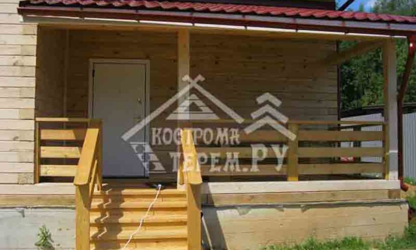 Отделка под ключ дома 8х9 по проекту ДБ-49