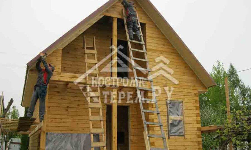 Отделка дома под ключ по проекту ДБ-2, М.О., Барыбино