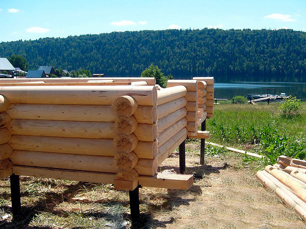 Свайно-винтовой фундамент