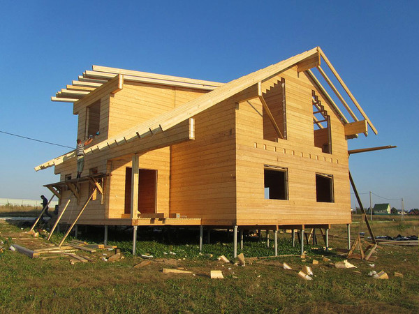 Свайно-винтовой фундамент